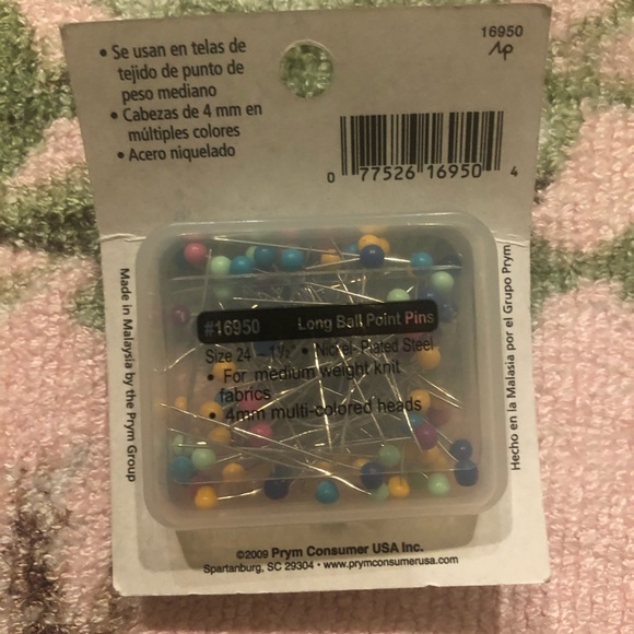 NWT close pins 75 long ball point pins - Picture 2 of 6